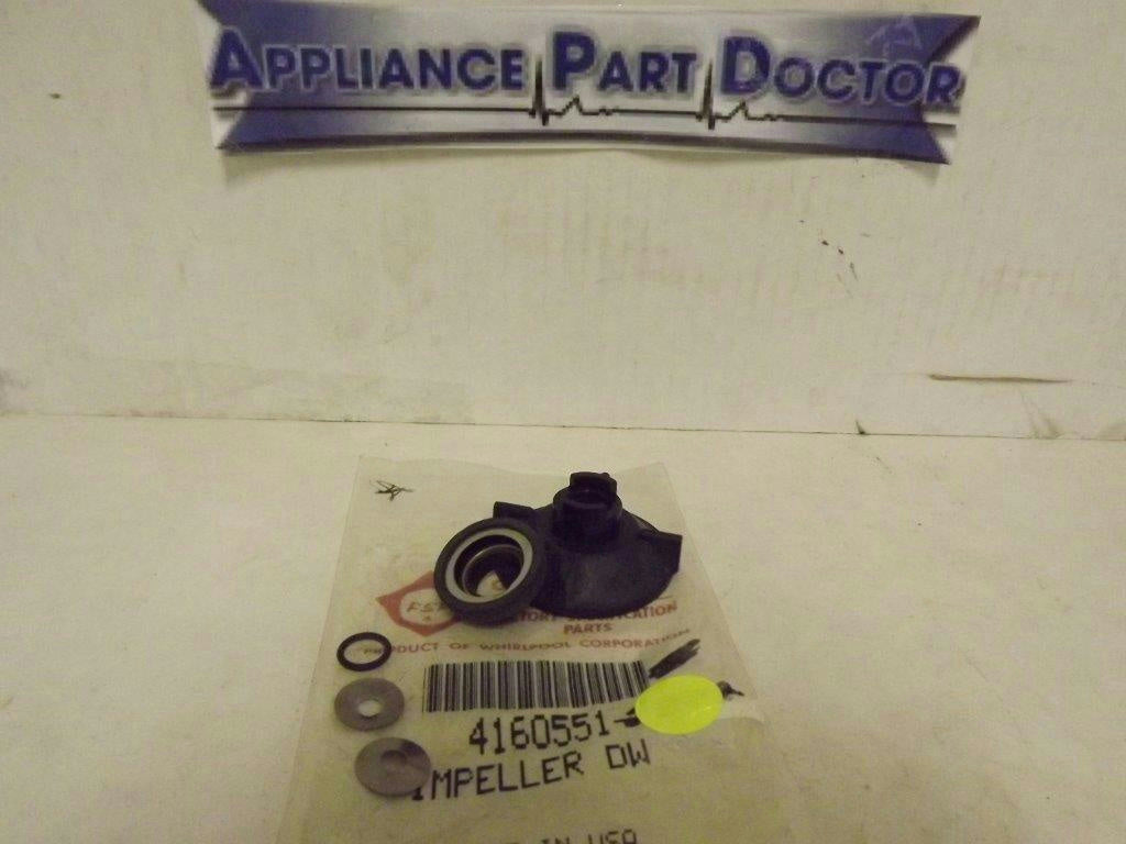 KITCHEN AID WHIRLPOOL DISHWASHER 4160551 IMPELLER NEW KITCHEN AID WHIRLPOOL DISHWASHER 4160551 IMPELLER NEW